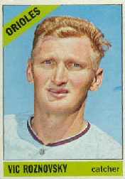 1966 Topps Baseball Cards      467     Vic Roznovsky